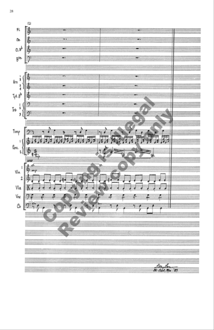 Deep Summer Music Full Orchestra scores gallery preview page 42