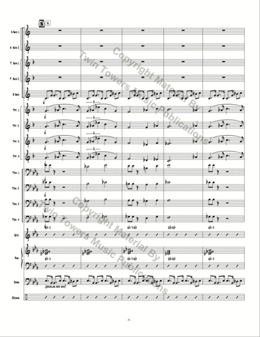Summer Groove Jazz Ensemble scores gallery preview page 9