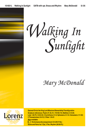 Book cover for Walking In Sunlight