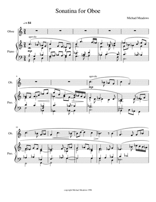 Sonatina for Oboe