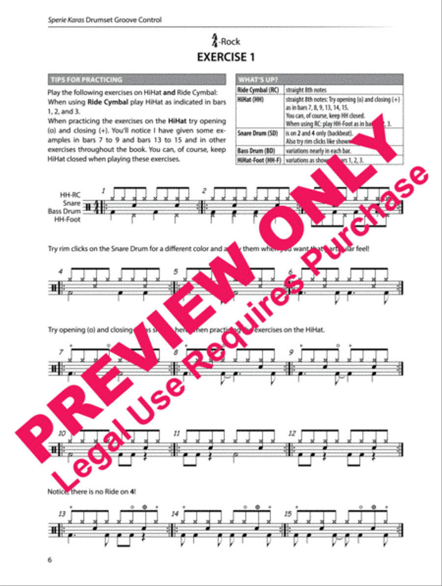 Drumset Groove Control Drumset Groove Control Drum Set scores gallery preview page 7