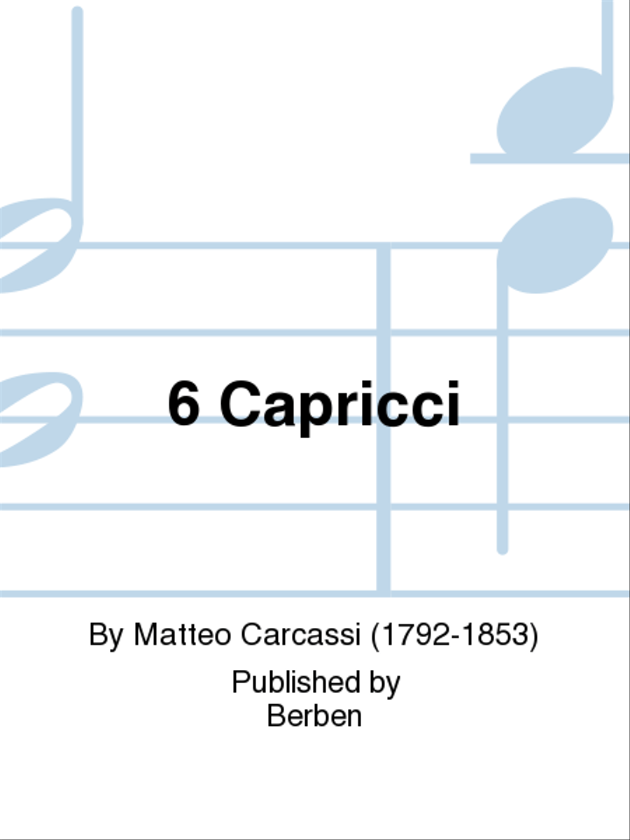 6 Capricci School and Community scores gallery preview page 1