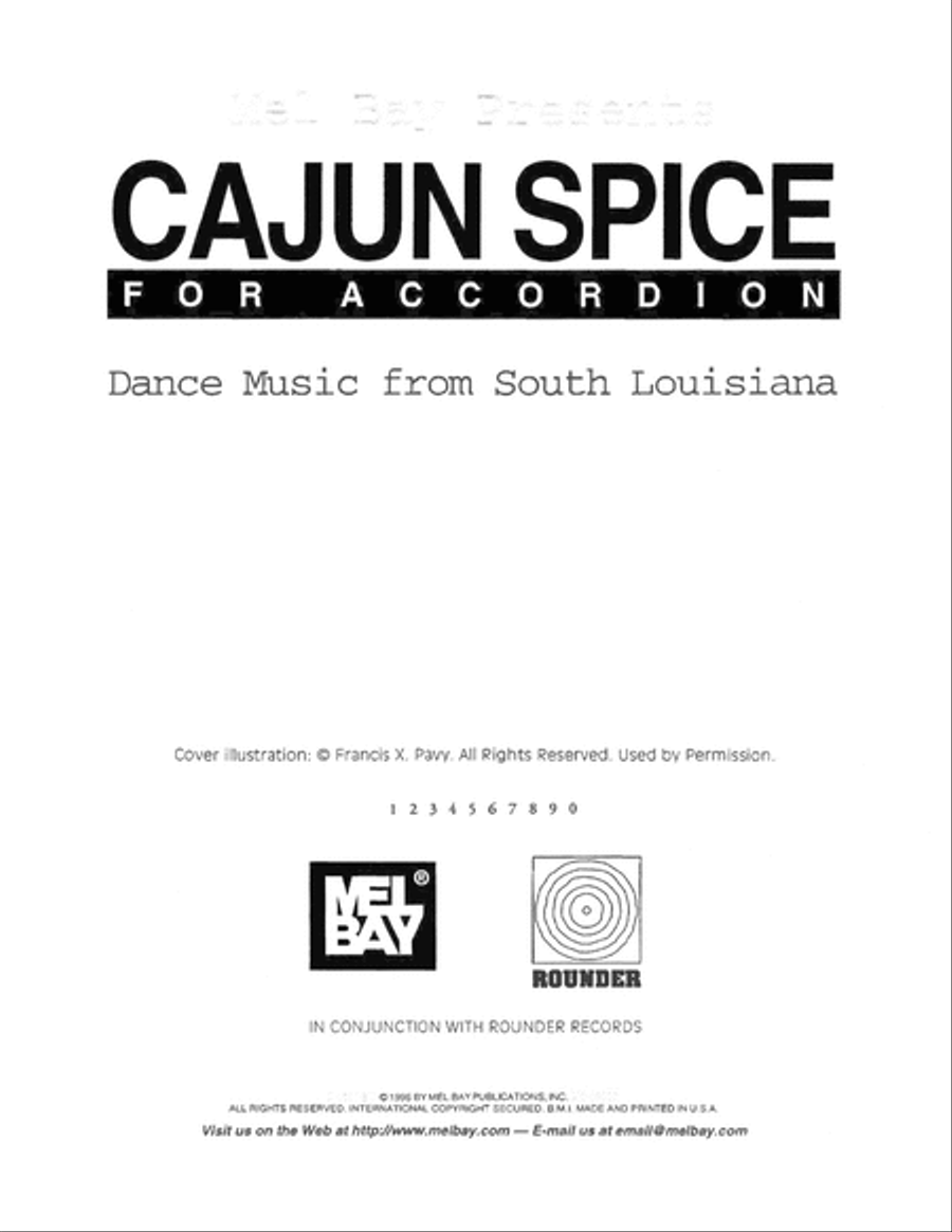 Cajun Spice for Accordion Accordion scores gallery preview page 2