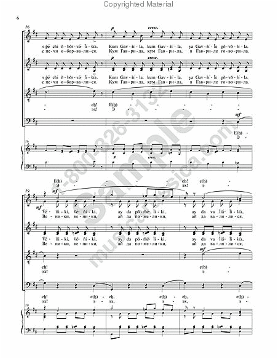 Brooms 4-Part scores gallery preview page 5