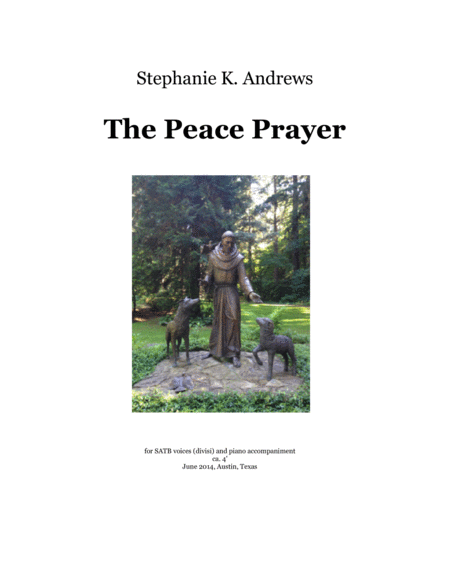 The Peace Prayer image number null