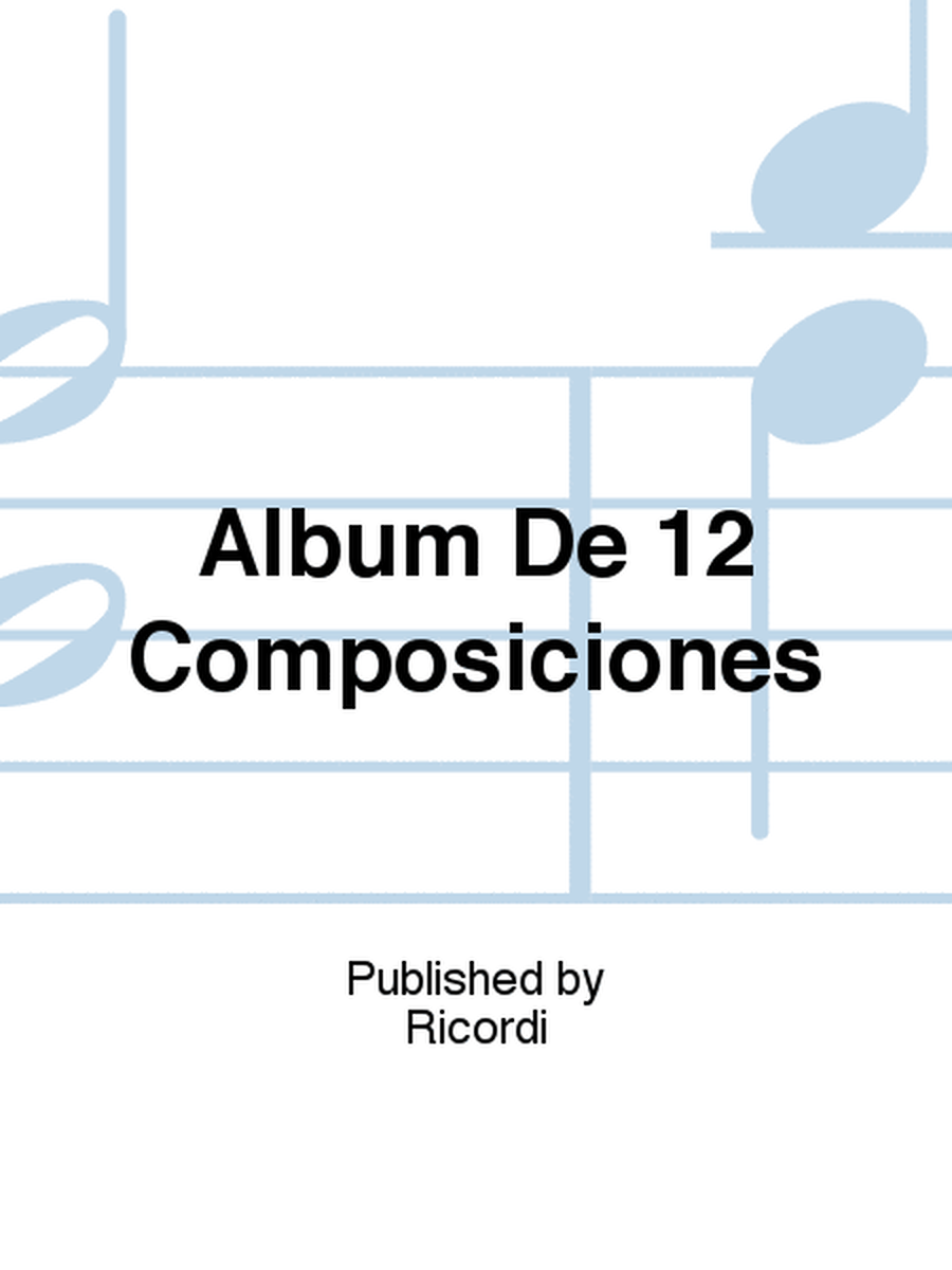 Album De 12 Composiciones