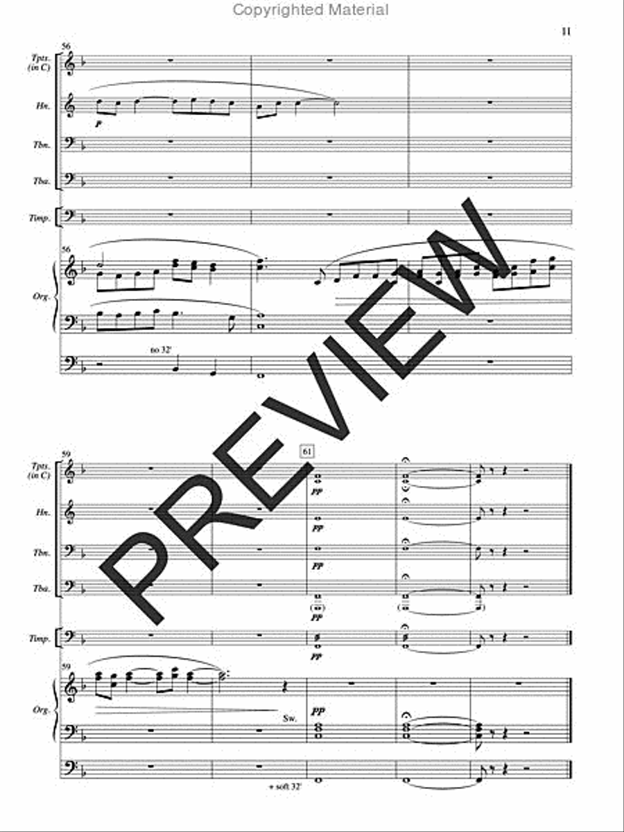 Meditation on Christ Our Passover Unison Choir scores gallery preview page 11
