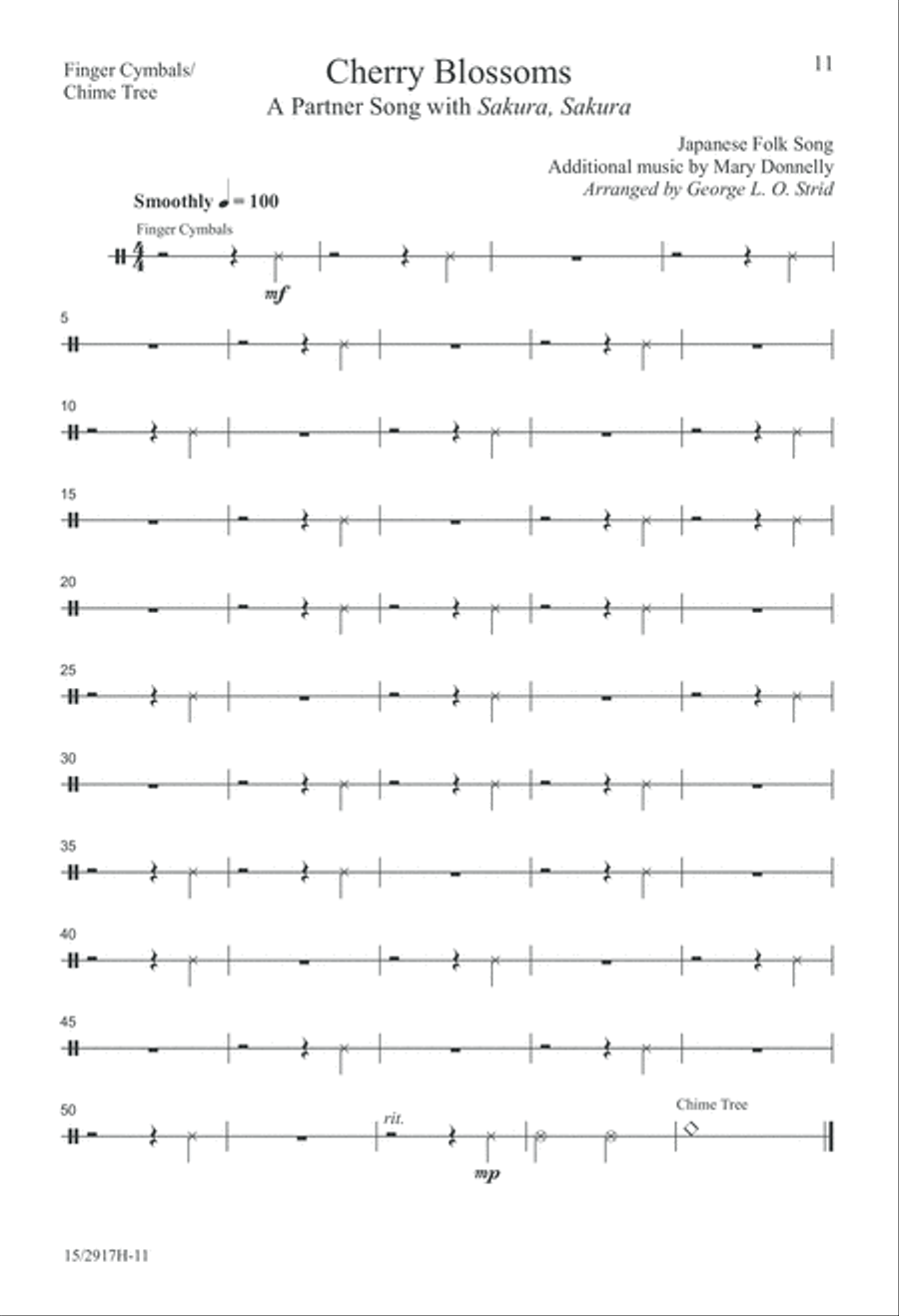 Cherry Blossoms 2-Part scores gallery preview page 11