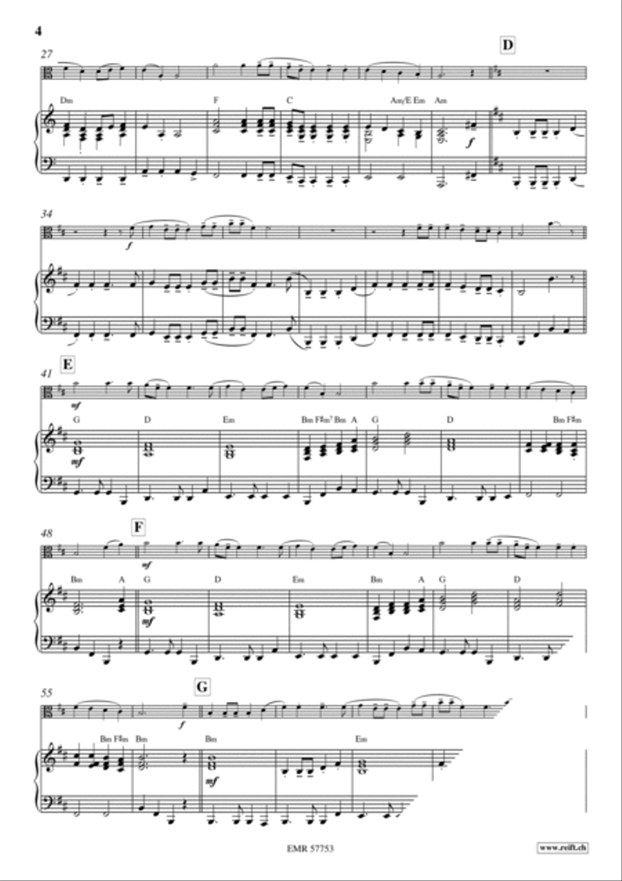 Wellerman Piano Accompaniment scores gallery preview page 6