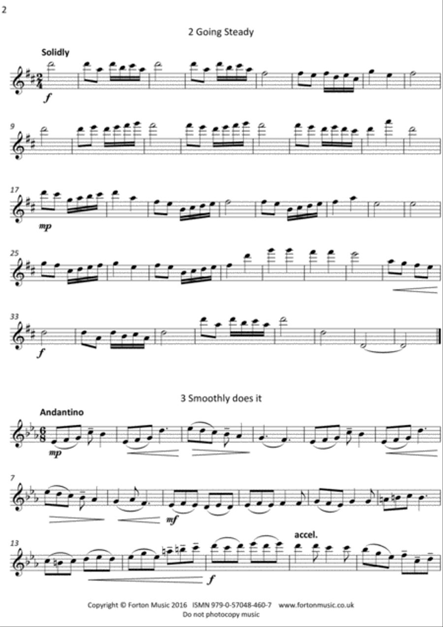 Twenty Four Five Flute scores gallery preview page 2