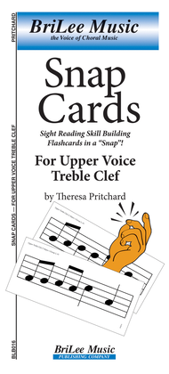 Snap Cards - Upper Voice Treble Clef