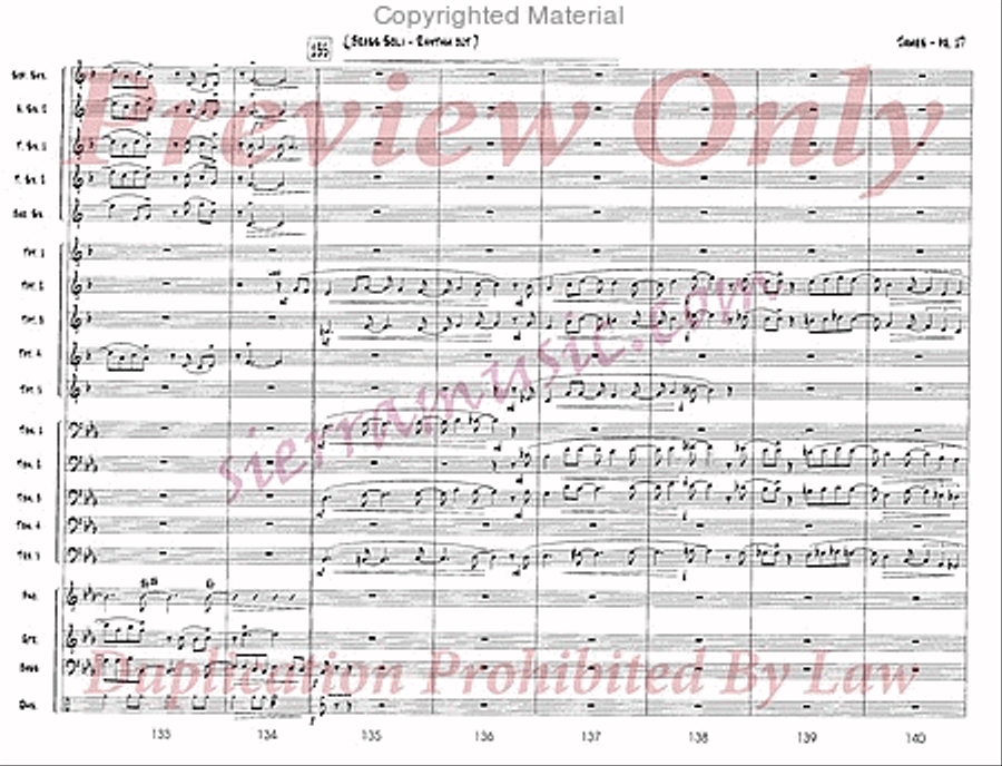James Jazz Ensemble scores gallery preview page 18