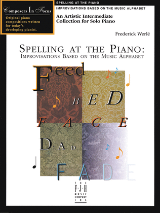 Spelling at the Piano -- Improvisations Based on the Music Alphabet
