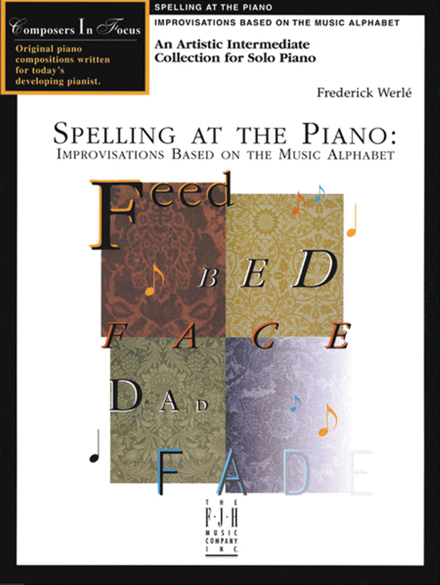 Spelling at the Piano -- Improvisations Based on the Music Alphabet Piano Solo scores gallery preview page 2