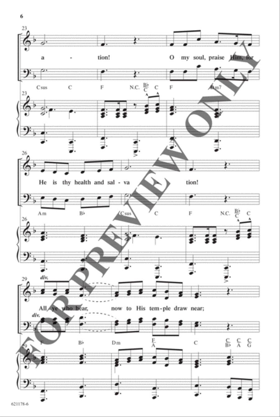 Well Seasoned Praise 4 - Choral Book Choir scores gallery preview page 7