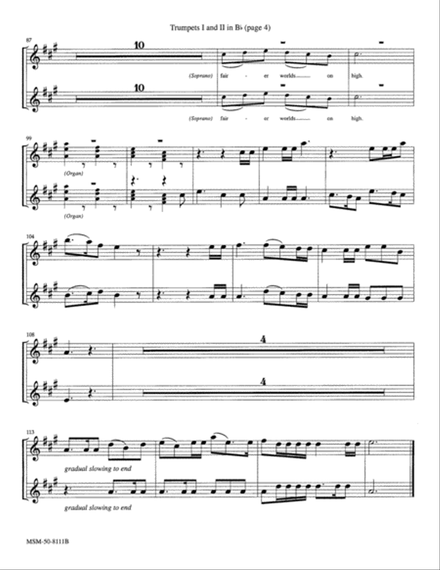 Marching to Zion Choir scores gallery preview page 4