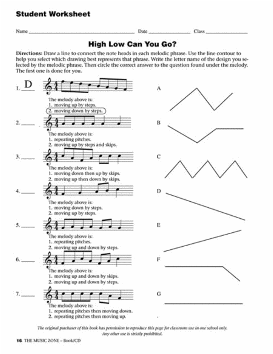 The Music Zone Collection / Songbook scores gallery preview page 7