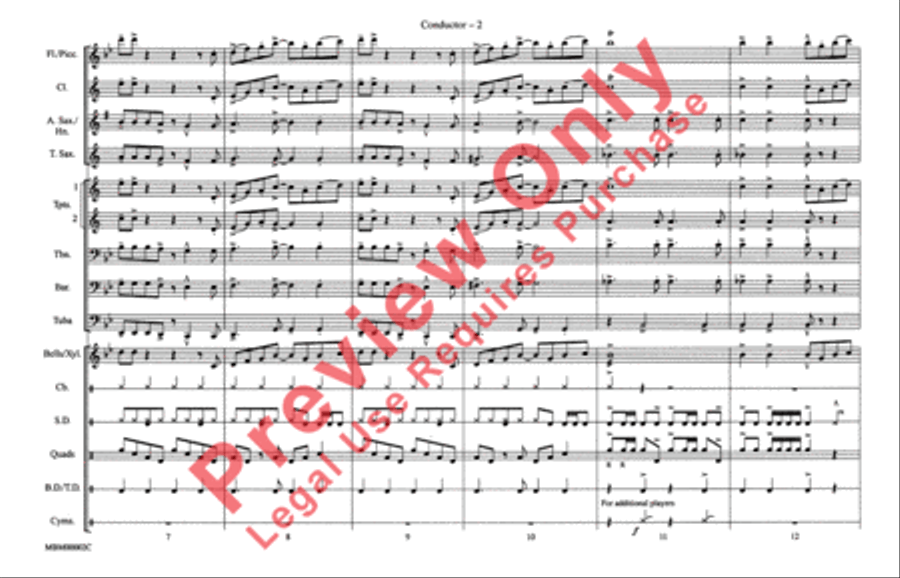 September September Marching Band scores gallery preview page 3