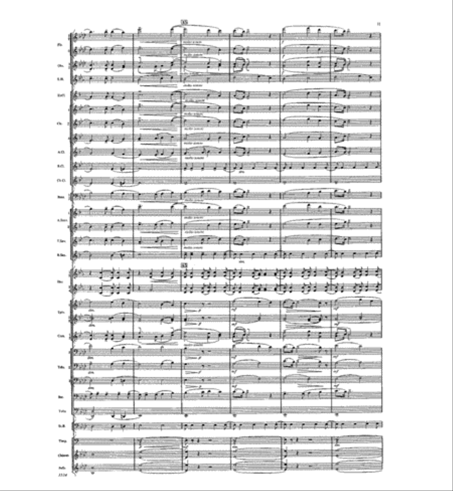 Panis Angelicus Concert Band scores gallery preview page 9