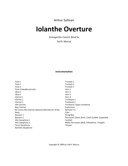 Iolanthe Overture image number null