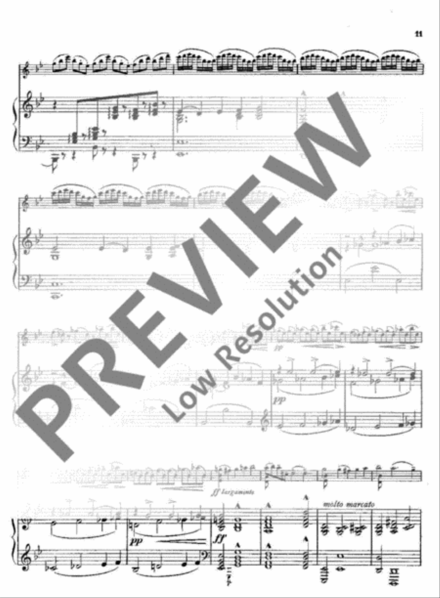 Chaconne Violin Solo scores gallery preview page 12