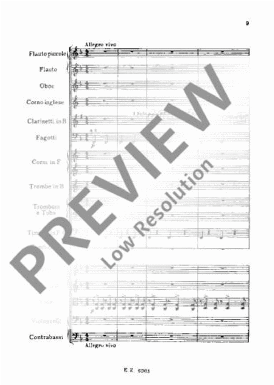 Polovtsian Dances Orchestra scores gallery preview page 12