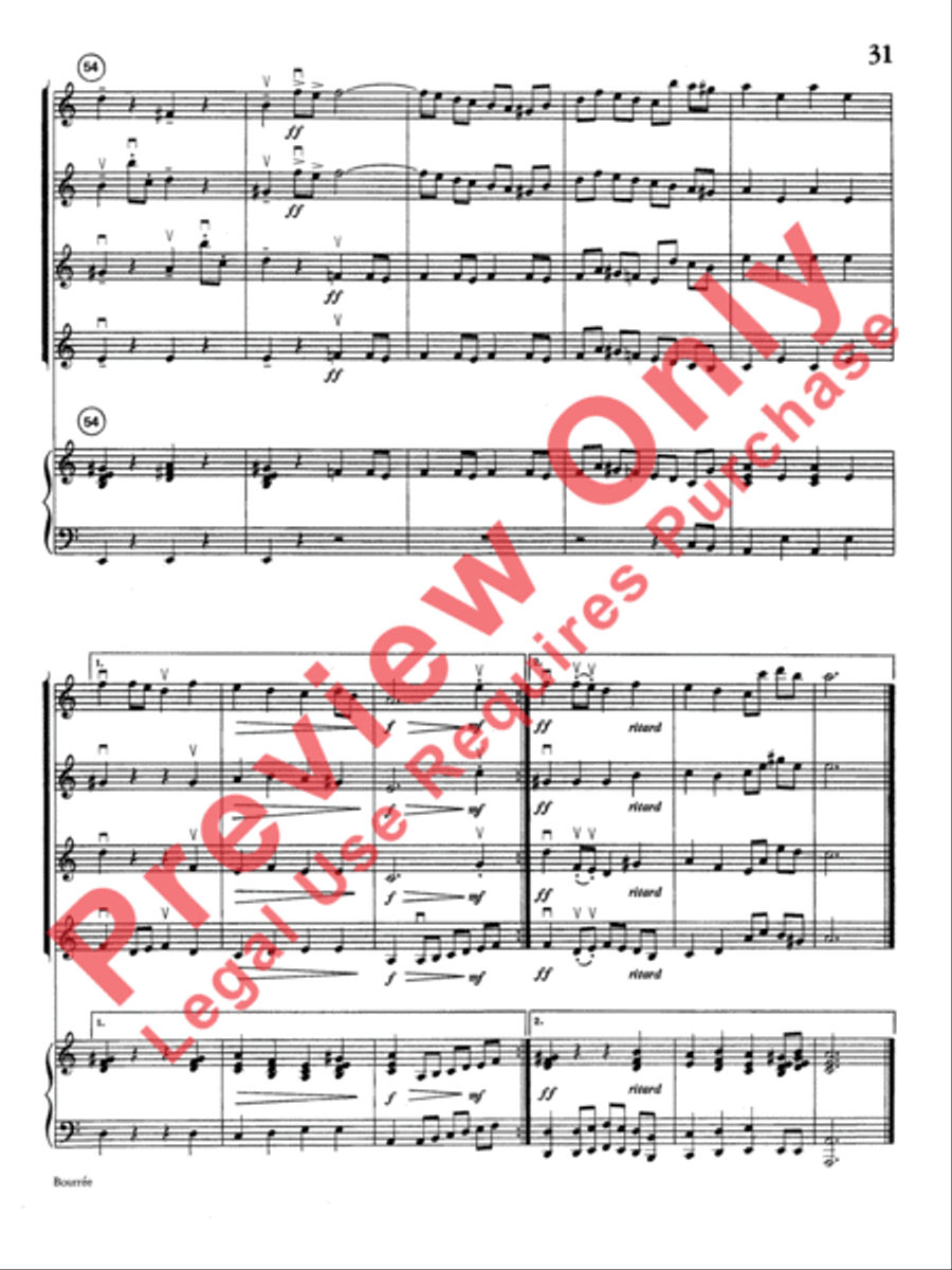 Highland/Etling Violin Quartet Series: Book 1