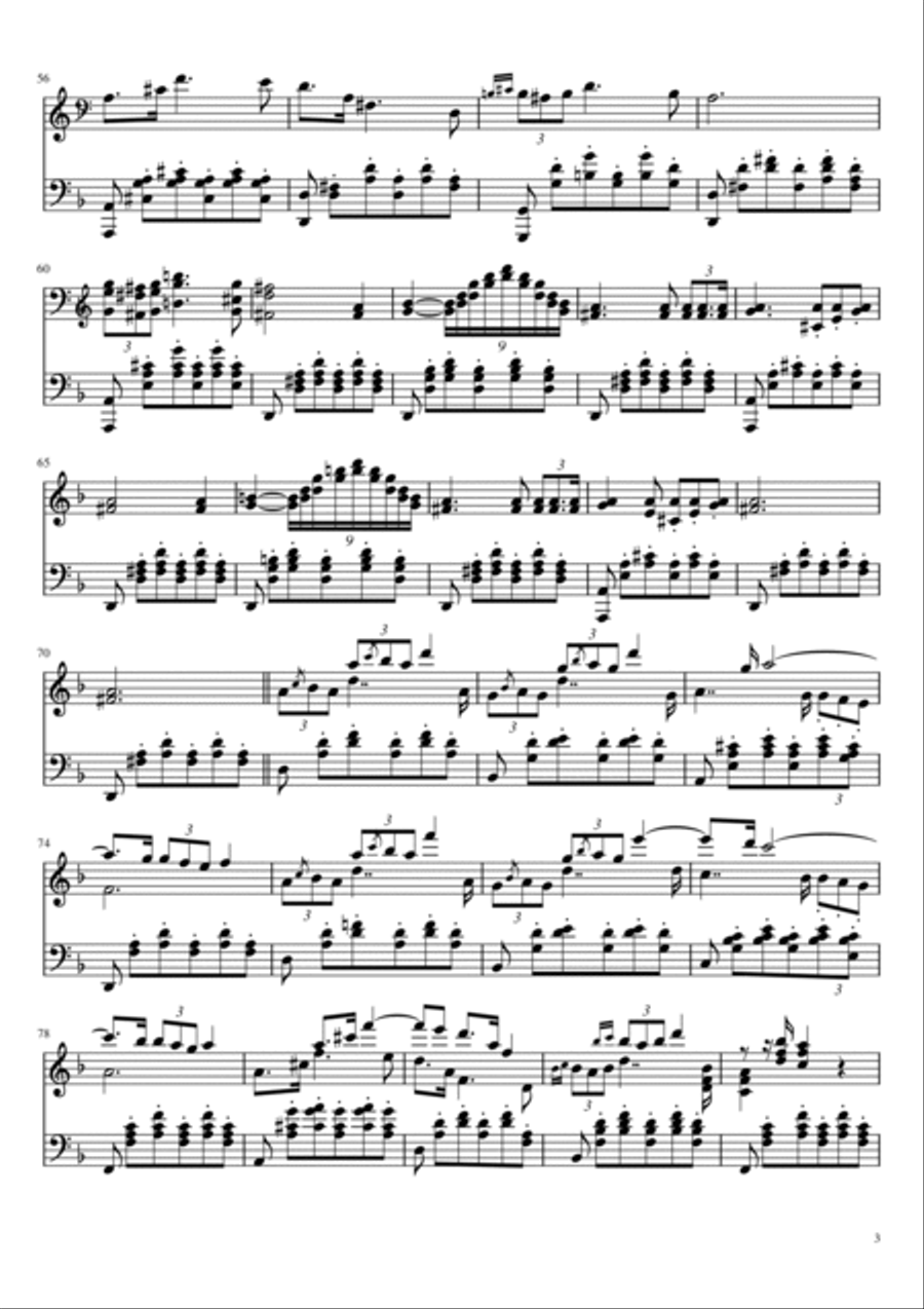 Schubert Serenade Schubert Serenade Piano Solo scores gallery preview page 3