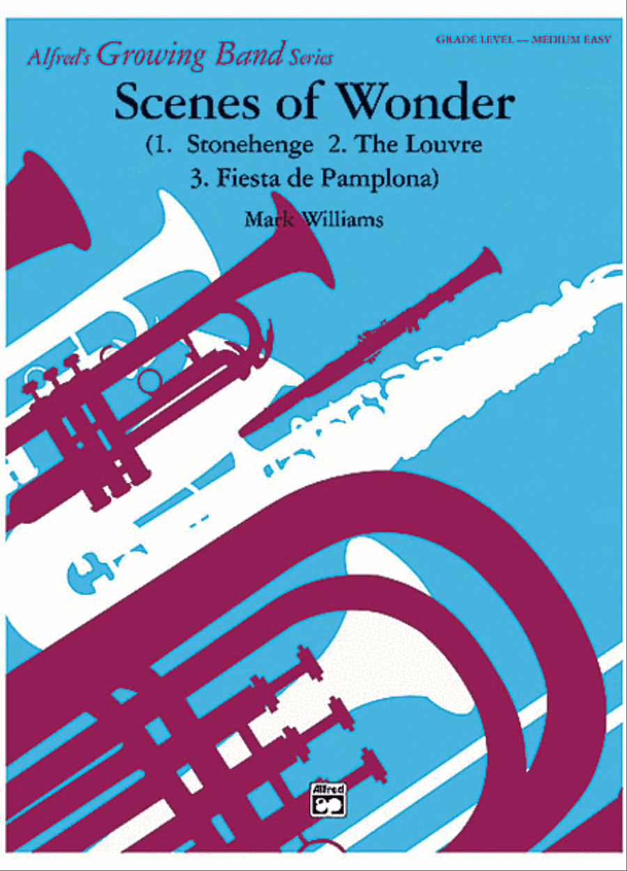 Scenes of Wonder Concert Band scores gallery preview page 1