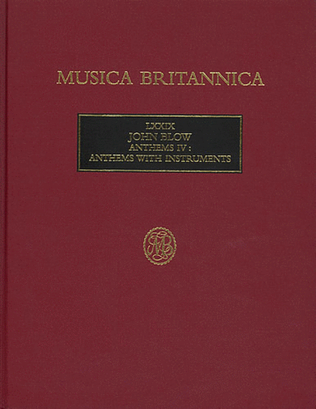 Book cover for Anthems IV: Anthems with Instruments
