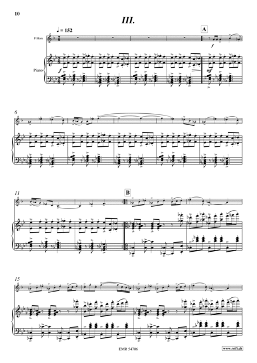Concertino Horn scores gallery preview page 8
