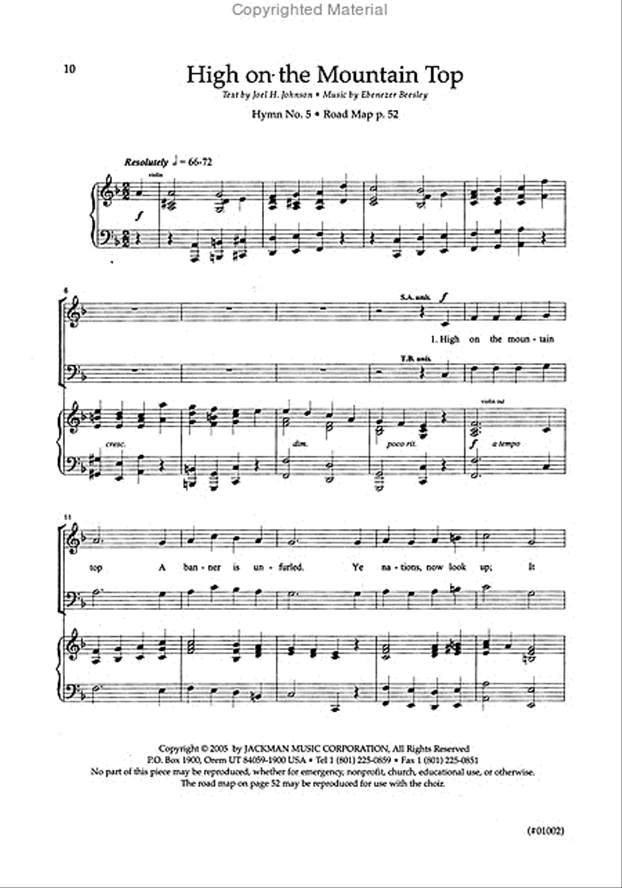 Hymnplicity Ward Choir - Book 6 4-Part scores gallery preview page 3