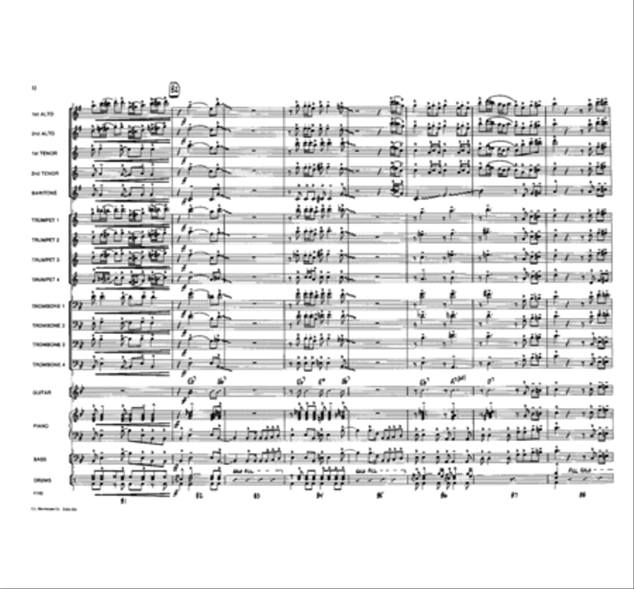 Soul Sister Jazz Ensemble scores gallery preview page 12