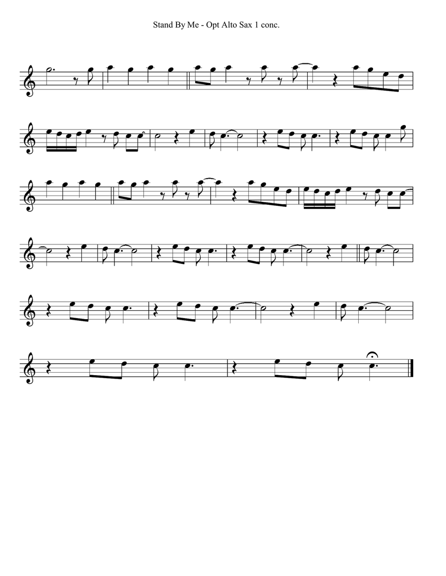 Stand By Me Stand By Me Woodwind Quartet scores gallery preview page 4