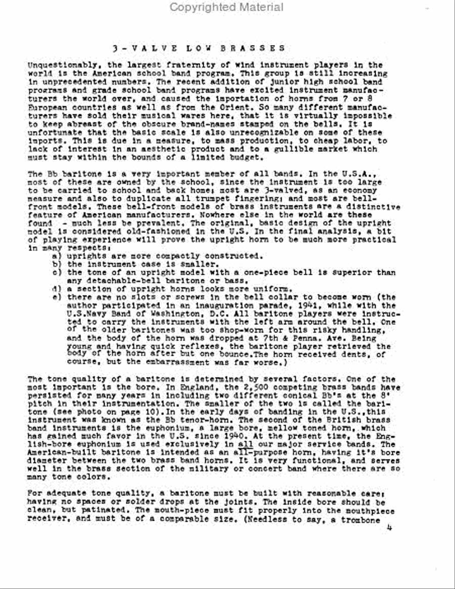 The Euphonium and 4-Valve Brasses Euphonium scores gallery preview page 8