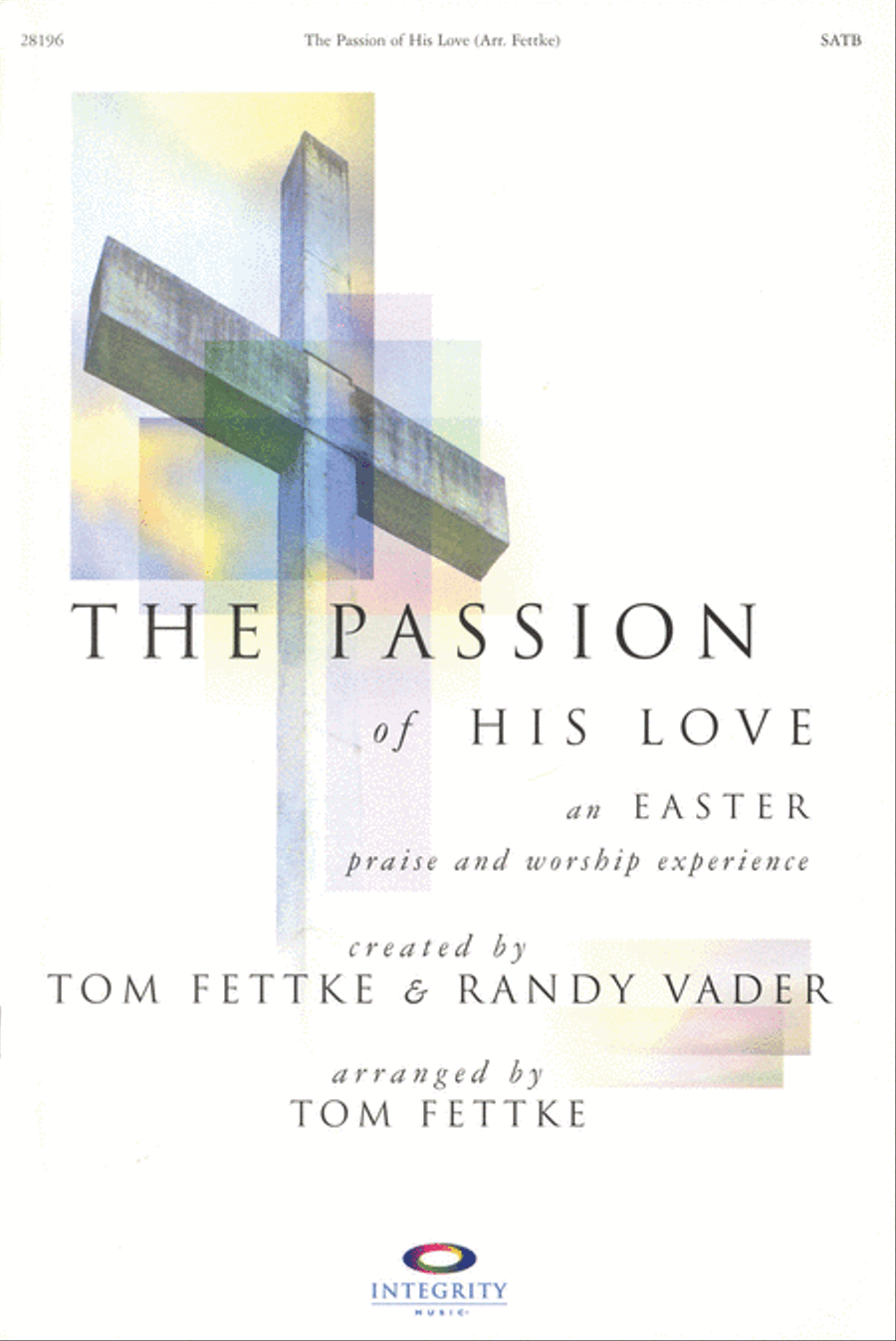 The Passion of His Love 4-Part scores gallery preview page 1