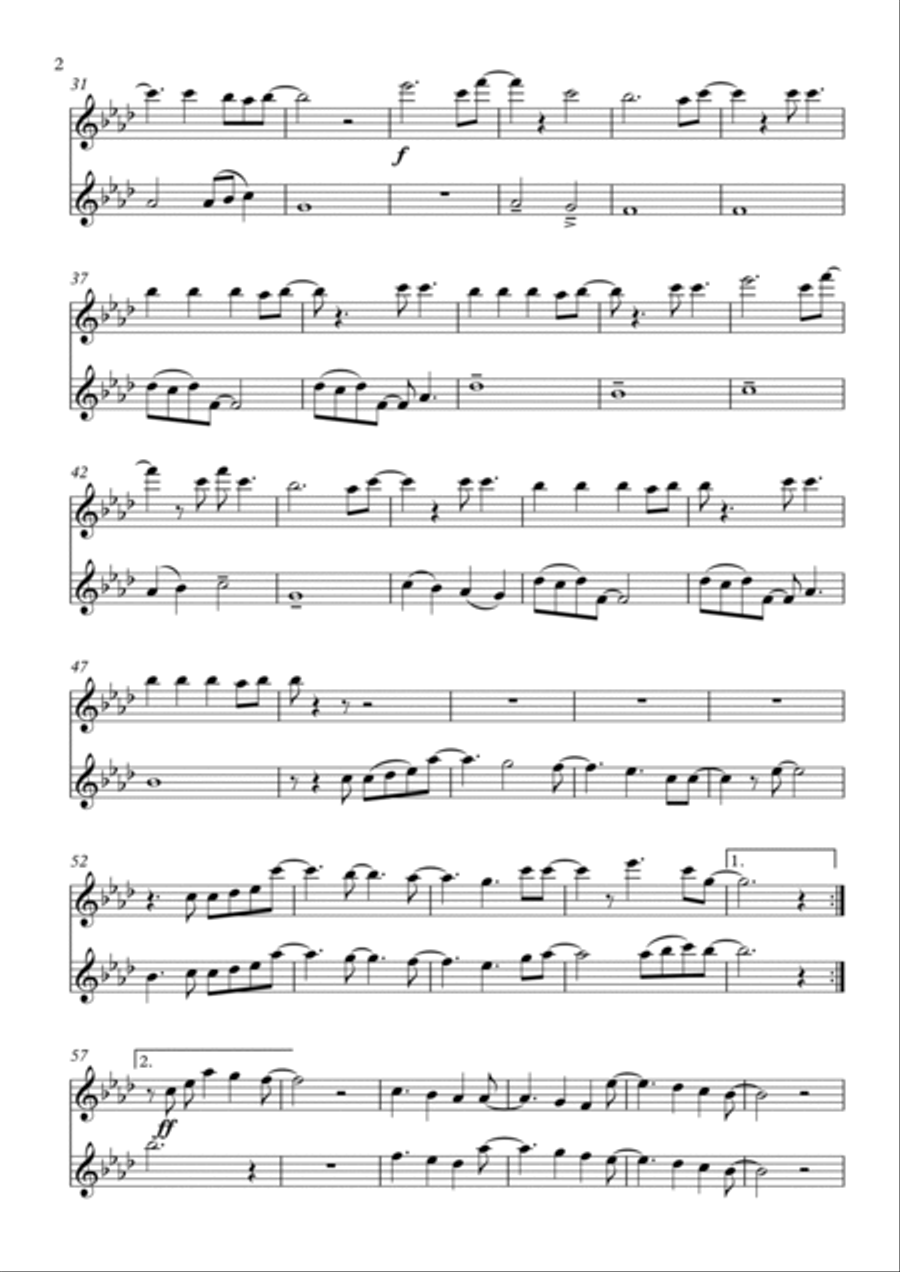 All Of Me String Duet scores gallery preview page 2