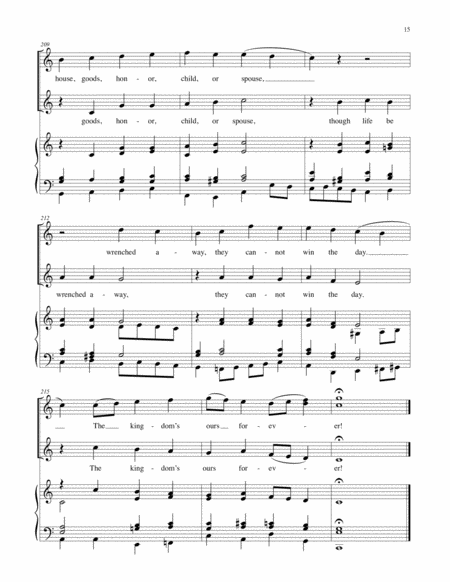 A Mighty Fortress (Alternative Hymn setting)