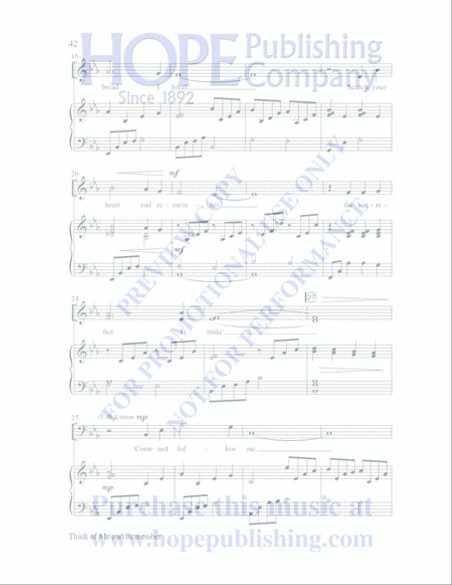 The Seven Last Days 4-Part scores gallery preview page 45