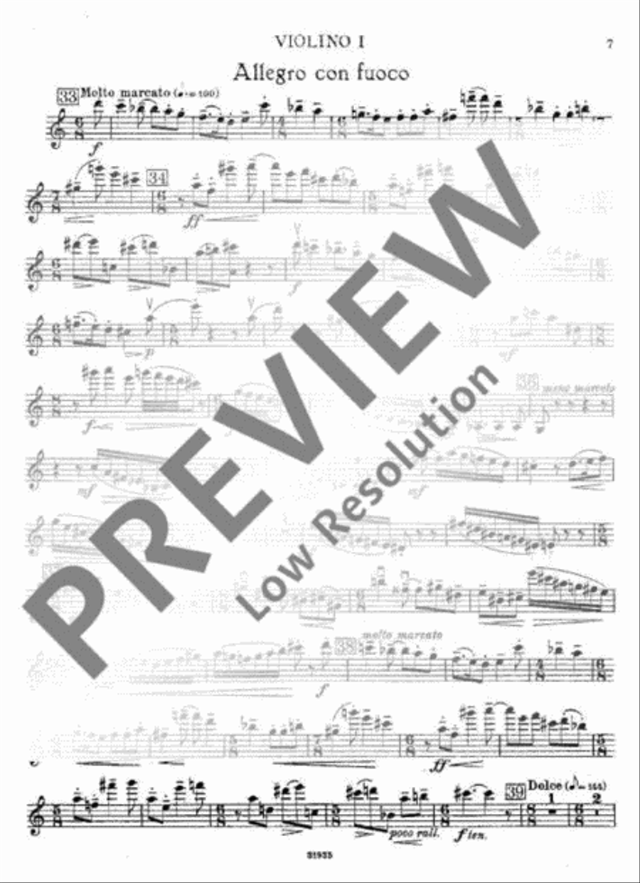String quartet No. 3 String Quartet scores gallery preview page 9