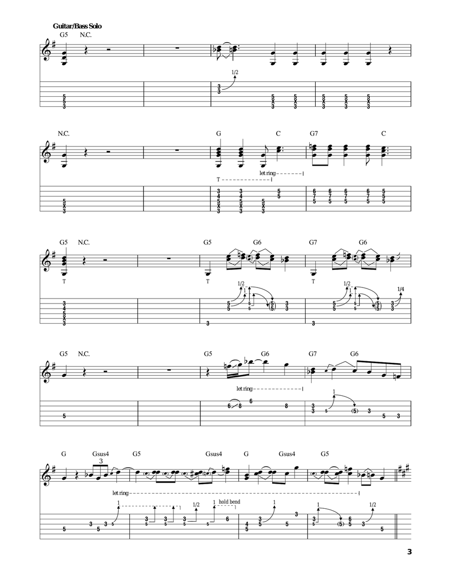 My Generation Acoustic Guitar scores gallery preview page 3