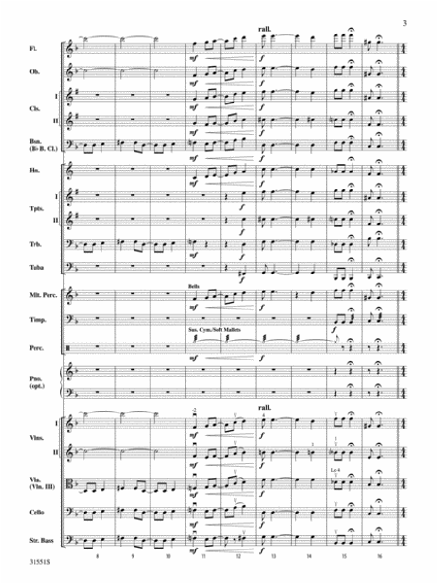 It's All About Love! Full Orchestra scores gallery preview page 3