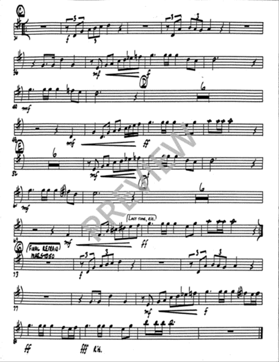 Go Up to the Altar of God - Instrument edition Handbell Choir scores gallery preview page 3