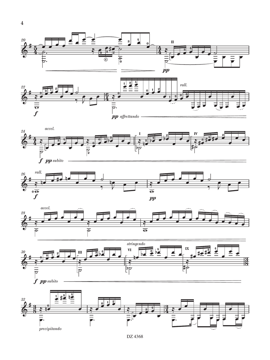 Der Heiler Classical Guitar scores gallery preview page 5