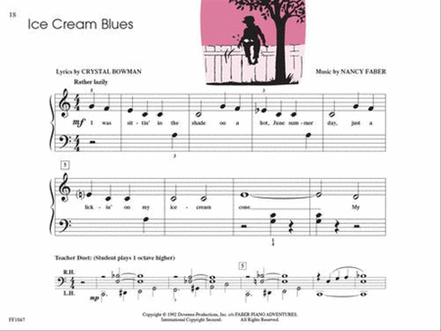 PreTime Piano Jazz & Blues Piano Method scores gallery preview page 6