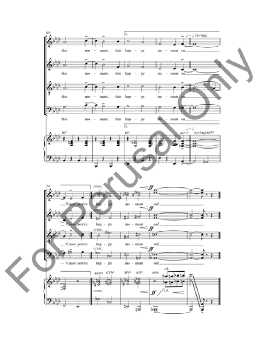 From This Moment On From This Moment On 4-Part scores gallery preview page 9