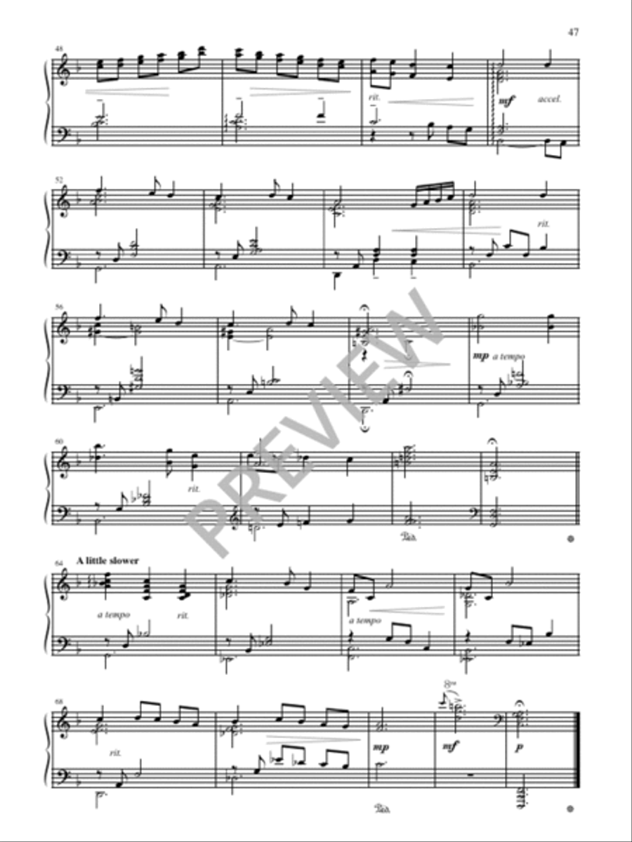Seasons of Grace - Volume 3 Piano Solo scores gallery preview page 48