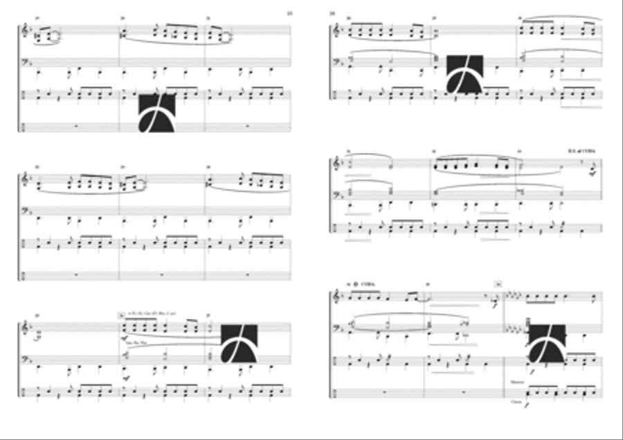 In The Spotlights (Score) Concert Band scores gallery preview page 13