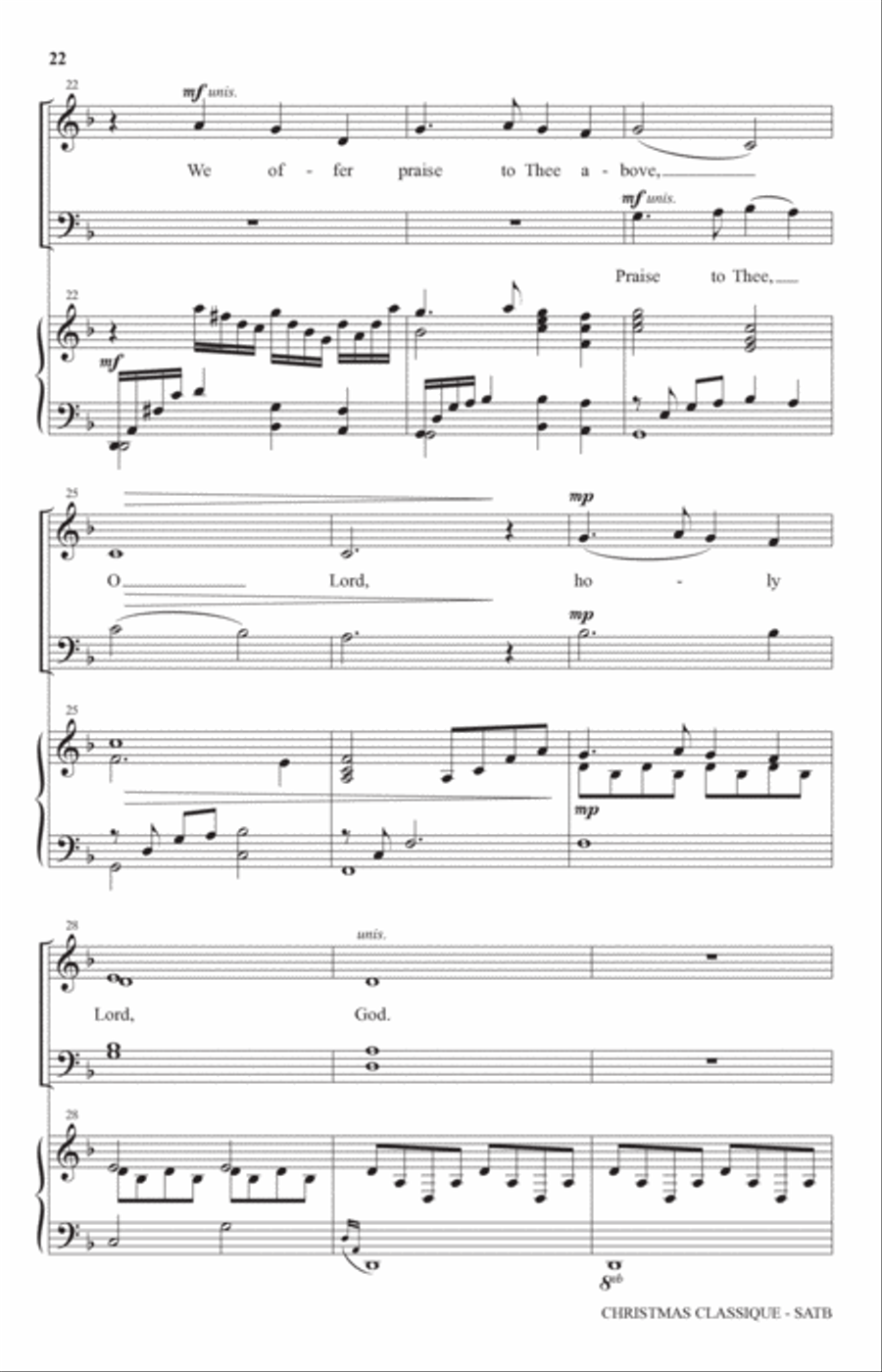 Christmas Classique Christmas Classique 4-Part scores gallery preview page 20
