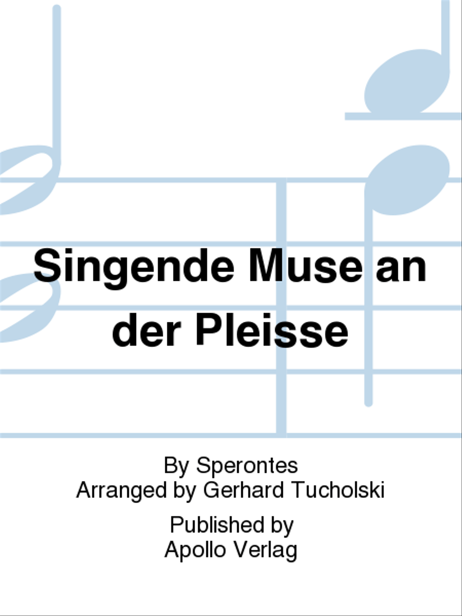 Singende Muse an der Pleisse Lute scores gallery preview page 1